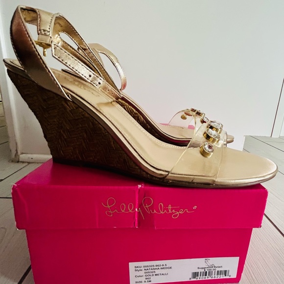 Lilly Pulitzer ladies wedge - Picture 3 of 4